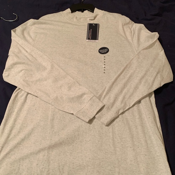 NEW Roundtree & Yorke Ecru Heather long sleeve XL - Picture 1 of 4